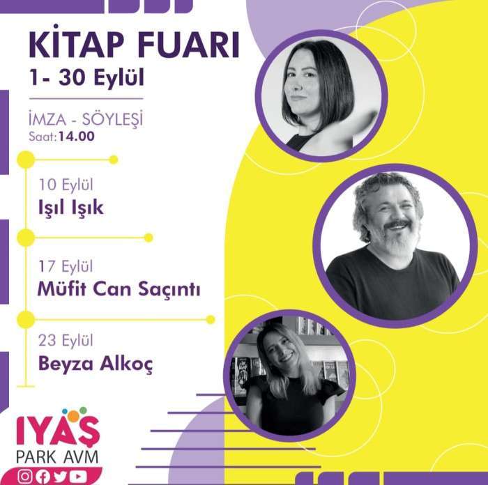 KİTAPSEVERLER MÜJDE! IYAŞPARK’TA KİTAP FUARI AÇILDI