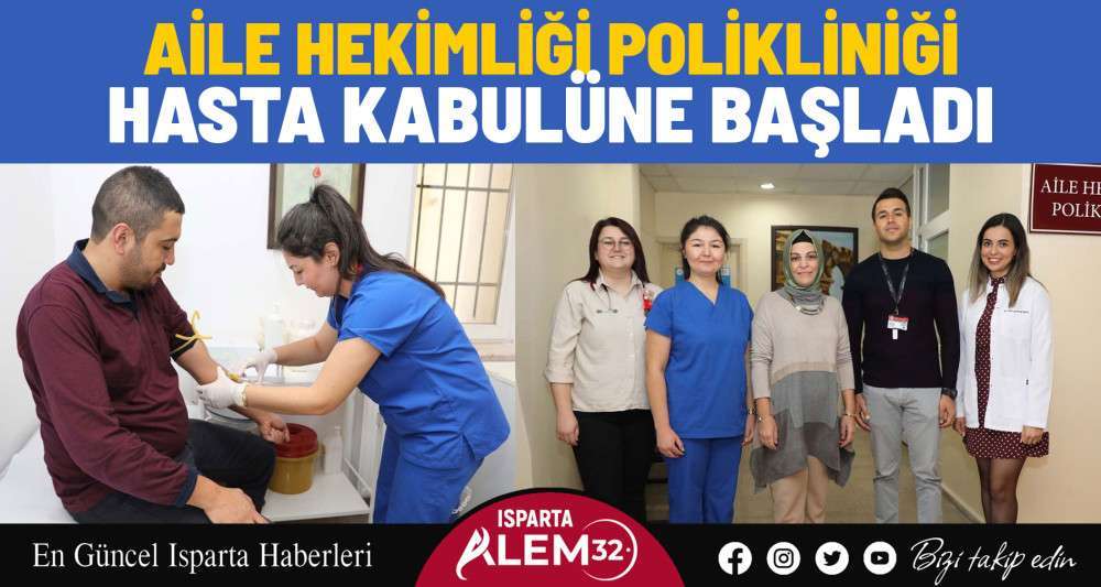 Aile Hekimliği Polikliniği Hasta Kabulüne Başladı