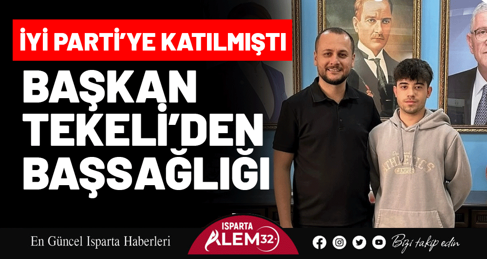 BAŞKAN TEKELİ’DEN BAŞSAĞLIĞI MESAJI