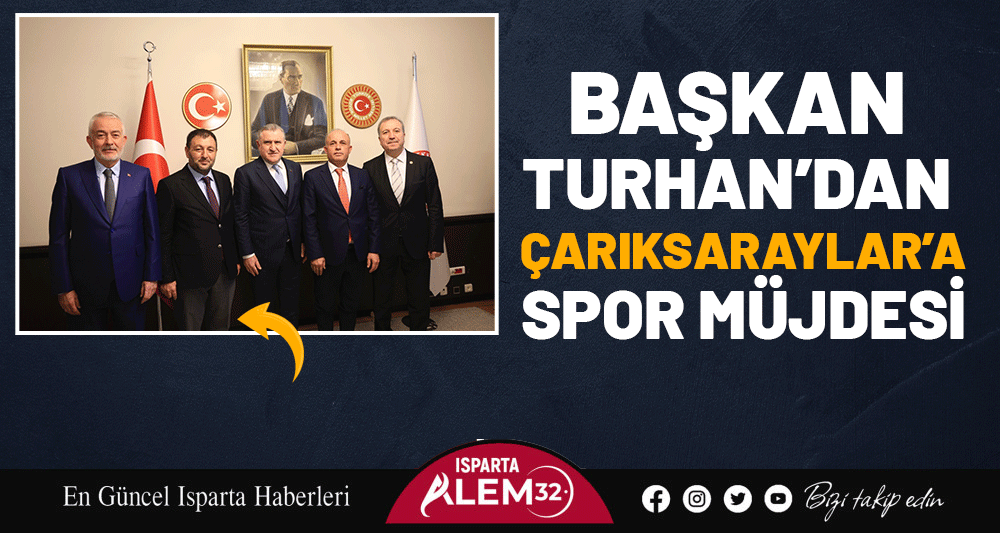 BAŞKAN TURHAN&rsquo;DAN &Ccedil;ARIKSARAYLAR&rsquo;A SPOR M&Uuml;JDESİ