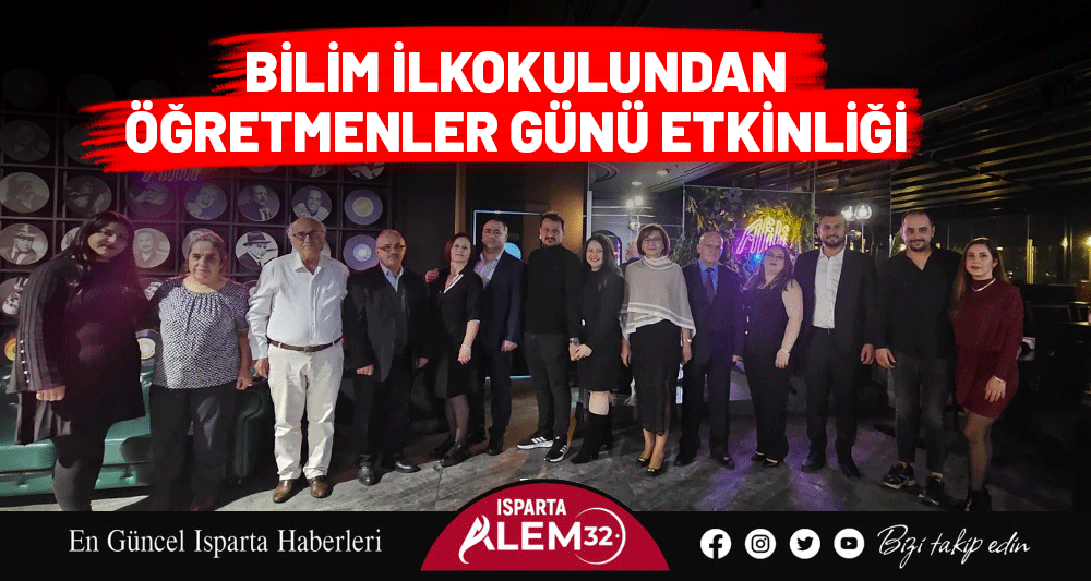 BİLİM İLKOKULUNDAN ÖĞRETMENLER GÜNÜ ETKİNLİĞİ