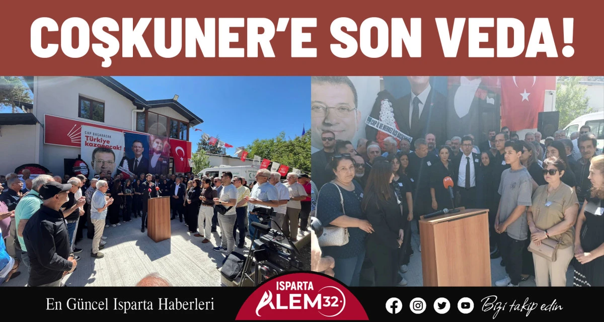COŞKUNER’E SON VEDA