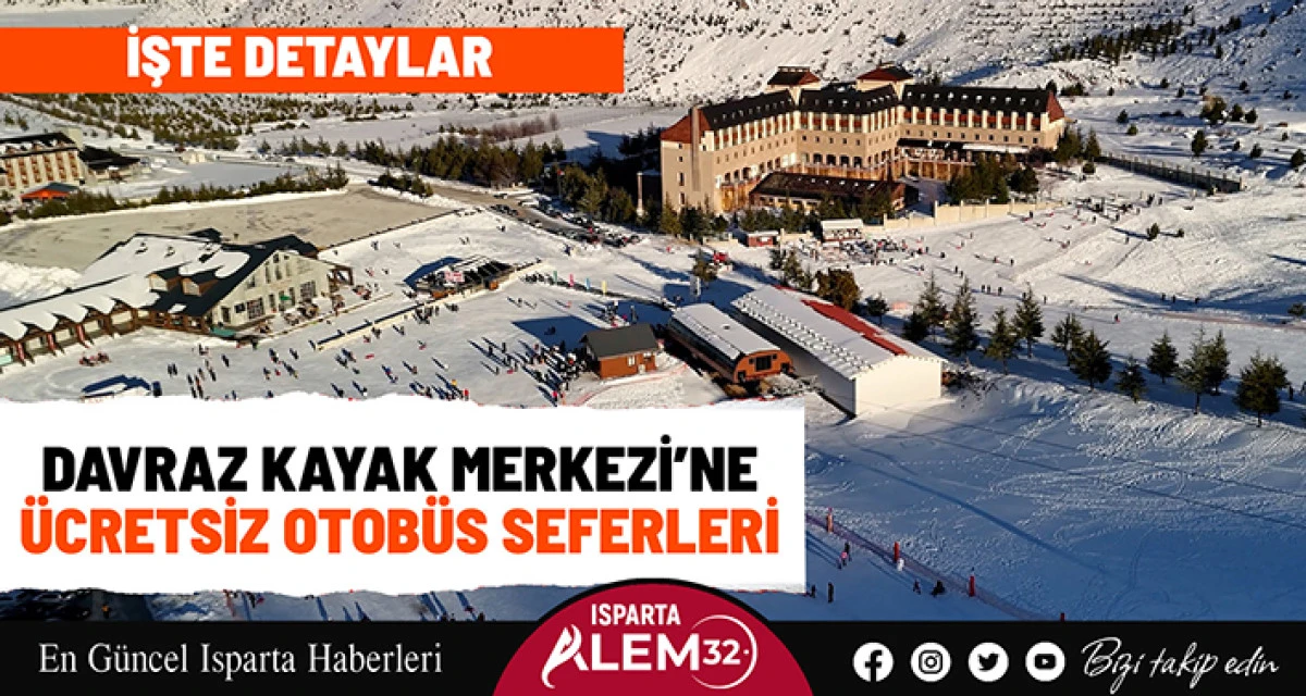 DAVRAZ KAYAK MERKEZİ&rsquo;NE &Uuml;CRETSİZ OTOB&Uuml;S SEFERLERİ