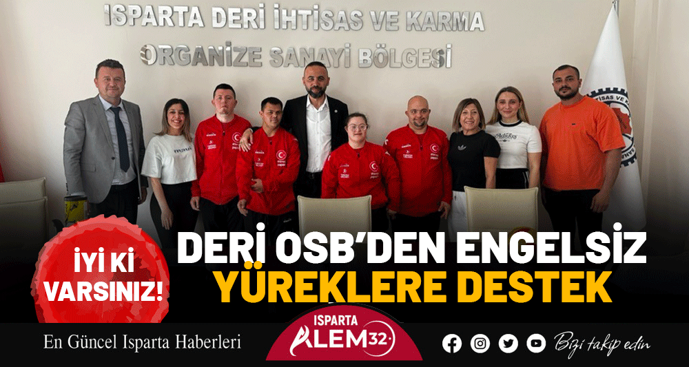 DERİ OSB’DEN ENGELSİZ YÜREKLERE DESTEK
