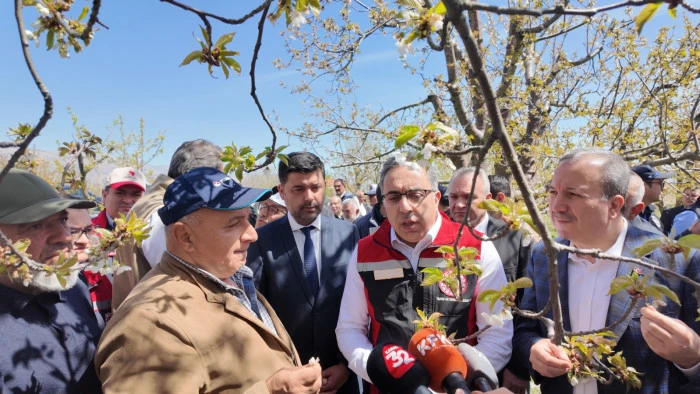 ÇİFTÇİLERE 51,5 MİLYON LİRA ZİRAİ DON DESTEĞİ