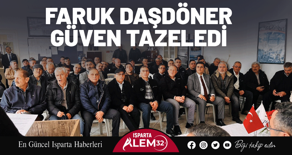 FARUK DAŞD&Ouml;NER G&Uuml;VEN TAZELEDİ