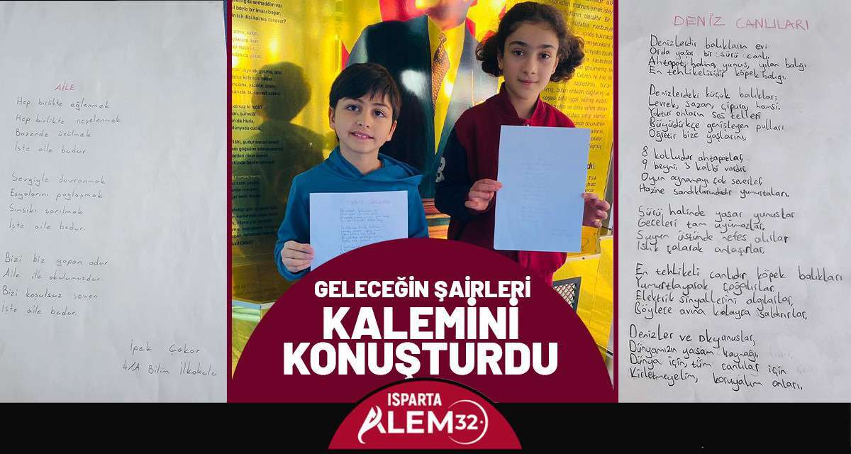 GELECEĞİN ŞAİRLERİ KALEMİNİ KONUŞTURDU 