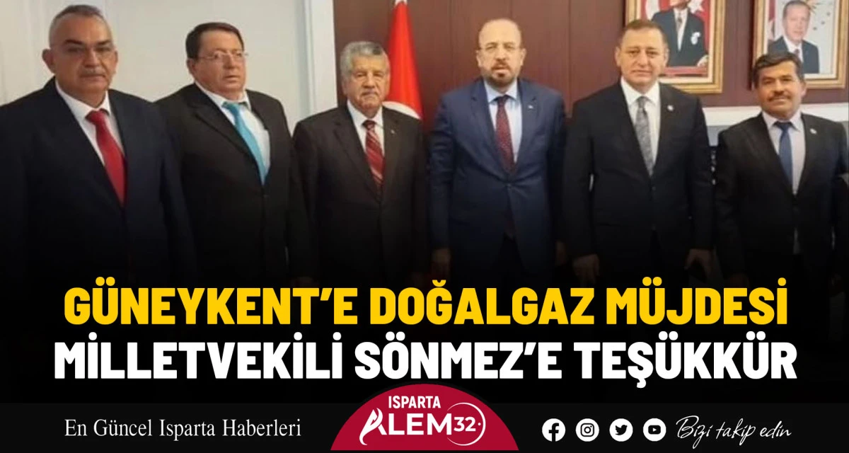 GÜNEYKENT’E DOĞALGAZ MÜJDESİ: MİLLETVEKİLİ SÖNMEZ’E TEŞÜKKÜR