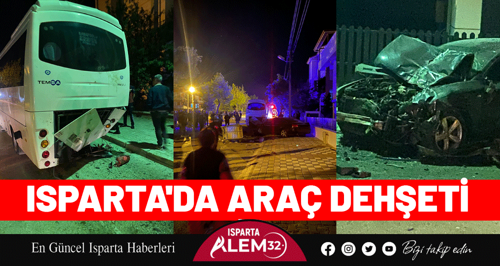 Isparta'da Araç Dehşeti