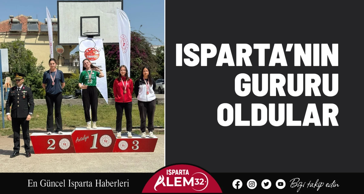 Isparta’nın Gururu Oldular