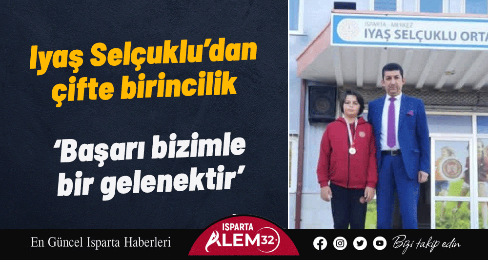 Iyaş Selçuklu’dan çifte birincilik