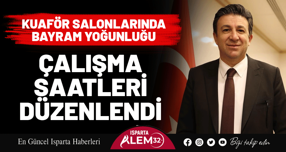 Kuaför Salonlarında Bayram Yoğunluğu