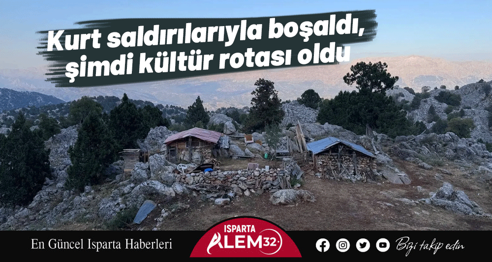 Kurt saldırılarıyla boşaldı, şimdi kültür rotası oldu