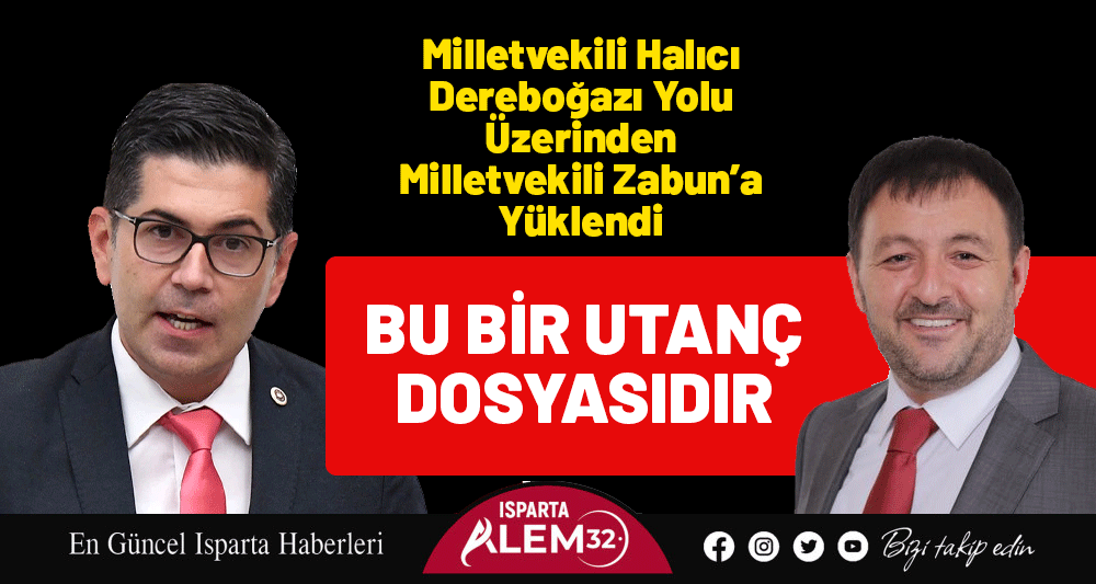 Milletvekili Halıcı Dereboğazı Yolu &Uuml;zerinden Zabun&rsquo;a Y&uuml;klendi: Bu Bir Utan&ccedil; Dosyasıdır