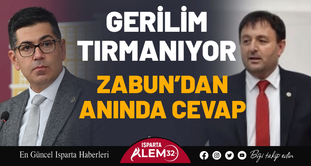 Milletvekili Zabun&rsquo;dan Halıcı&rsquo;ya anında yanıt