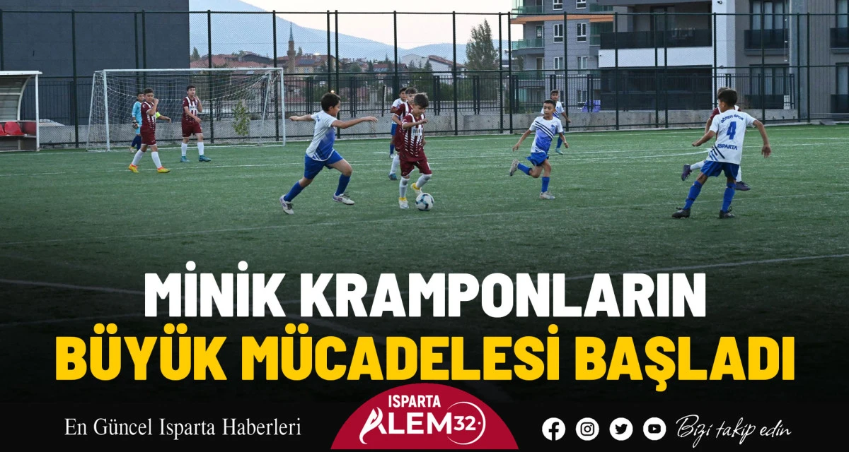 MİNİK KRAMPONLARIN BÜYÜK MÜCADELESİ BAŞLADI