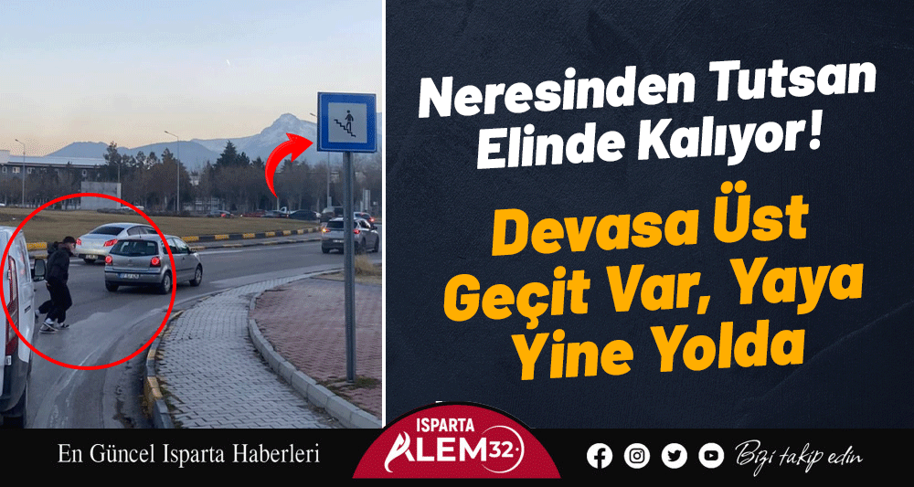 NERESİNDEN TUTSAN ELİNDE KALIYOR! DEVASA &Uuml;ST GE&Ccedil;İT VAR, YAYA YİNE YOLDA