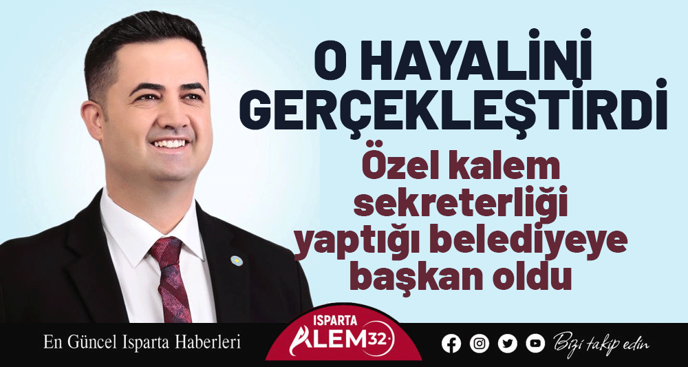 O HAYALİNİ GERÇEKLEŞTİRDİ