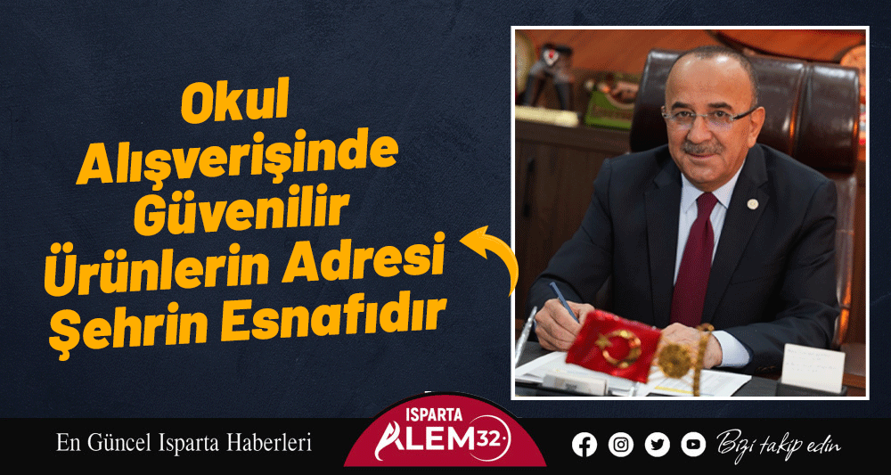 Okul Alışverişinde Güvenilir Ürünlerin Adresi Şehrin Esnafıdır
