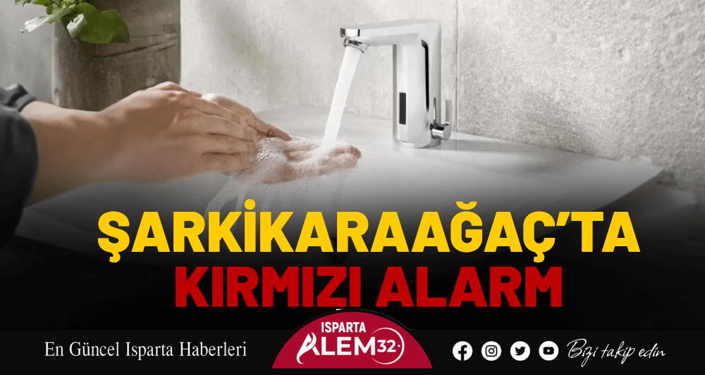 ŞARKİKARAAĞAÇ’TA KIRMIZI ALARM