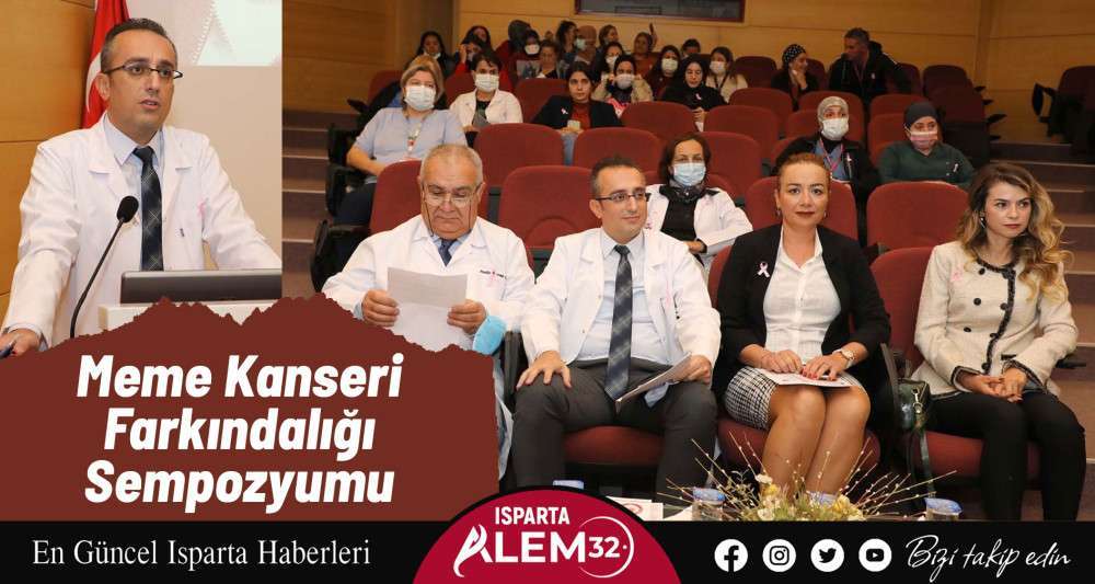 SDÜ Hastanesinden Meme Kanseri Farkındalığı Sempozyumu