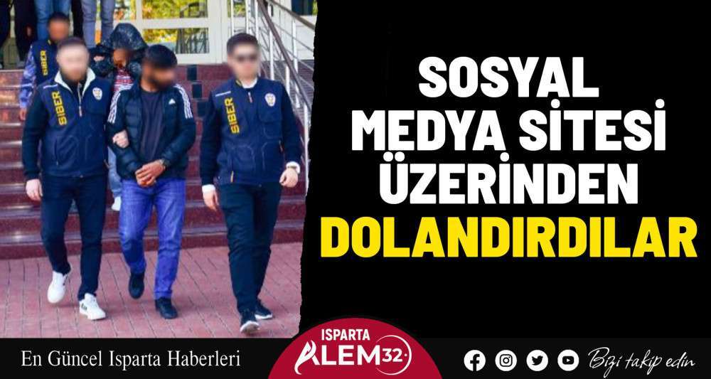 Sosyal medya sitesi üzerinden dolandırdılar