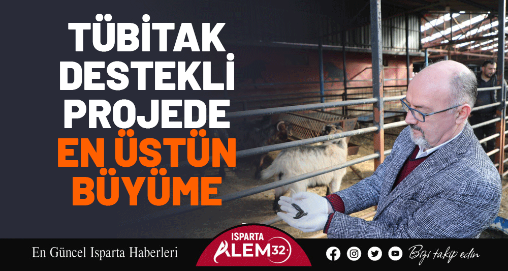 T&Uuml;BİTAK DESTEKLİ PROJEDE EN &Uuml;ST&Uuml;N B&Uuml;Y&Uuml;ME SAĞLANDI