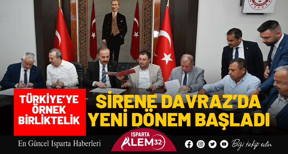 TÜRKİYE’YE ÖRNEK BİRLİKTELİK: SİRENE DAVRAZ’DE YENİ DÖNEM BAŞLADI