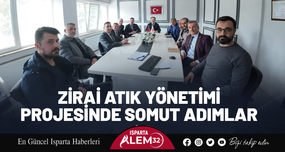 ZİRAİ ATIK Y&Ouml;NETİMİ PROJESİNDE SOMUT ADIMLAR
